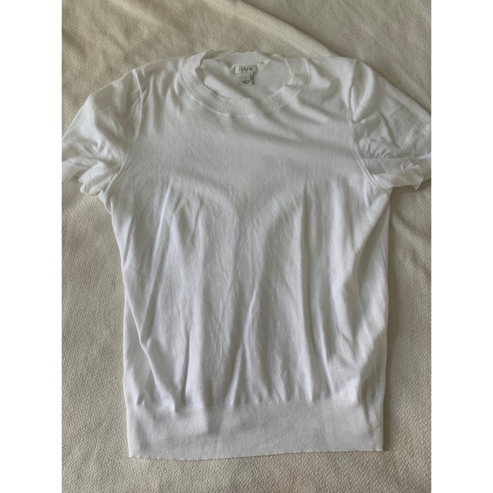 White J Crew Blouse